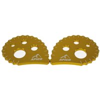 AT SNAILCAM GD OS - Apico 17mm Trials Snail Cams Gold Oversize