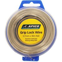 SAFETY WIRE ROLL API - Apico Grip Lock Wire - 0.7mm X 30m Roll - Blue Apico Casing