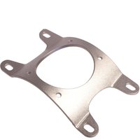 Image of AT FFBRACE UNI SIL - Apico Universal Trials Front Fender Brace Silver