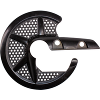 AT BDC GAS BK - Apico Front Brake Disc Cover For Gas Gas TXT/TXT Pro/Racing 125-300 2004-2024 Black
