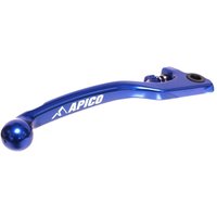 LEB92 ELITE BU - Apico Elite Forged Brake Lever Trials Grimeca With Adjuster Blue