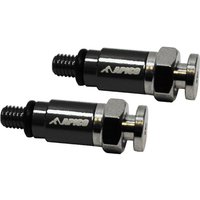 FAIRBLEED M4X0.7 BLK - Apico Fork Air Bleeders For KTM/ WP Forks M4x0.7 Black
