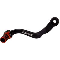 GPF562 ELITE BKOR - Apico Elite Gear pedal For KTM SX65 2024-2025, Husqvarna TC65 2024-2025, Gas Gas MC65 2024-2025 Black/Orange