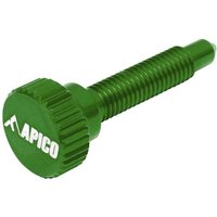 AT IDLESCREW DEL GN - Apico Carburettor Idle Screw Dellorto Green