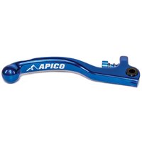 Image of LEB90 ELITE BU S - Apico Elite Brake Lever For AJP 2 Hole Trials Applications Blue Short