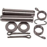 FPP SET HON 4 - Apico Foot Peg Pin & Spring Set For Honda CR 80/85 1986-2007, XR230 2005-2013, CRF1000L 2016-2017
