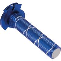 Image of THR.SLEEVE19ALU BLU - Apico Alloy Throttle Sleeve For Sherco SE-R 125/250/300 2014-2024 Blue