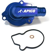 WPC KTM 1 BU - Apico Water Pump Cover For KTM/Husqvarna SX/TC 125/150 2016-2022, EXC/TE/TX 125-150 2017-2023, Gas Gas MC125 2021-2023 Blue