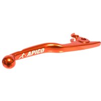 LEB53 ELITE OR - Apico Elite Brake Lever For KTM 2005-2013, Husaberg 2009-2013, For Sherco 2011-2015, TM85 2014-2018 Orange