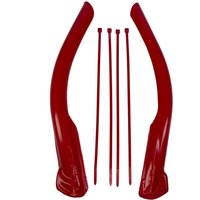 TBCGG5BR - Apico Frame Guards For Gas Gas Trials Models 2009-2010 Red