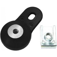 EXHMOUNT KTM BK - Apico Exhaust Mounting Bracket For KTM/Husqvarna/Beta RR/Gas Gas/Sherco SE-R 125/250/300 2T >24 Black