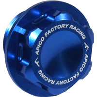 AXNUT F1 BU - Apico Axle Nut Front M24 X 1.5 For KTM/Husqvarna SX/SXF/TC/FC 2003-2014, EXC/EXC-F/TE/FE125-701 2003-2015 Blue