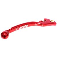 LEB91 ELITE RD - Apico Elite Forged Brake Lever Trials Braktec With Adjuster Red