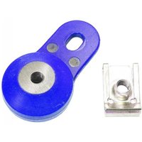 EXHMOUNT KTM BU - Apico Exhaust Mounting Bracket For KTM/Husqvarna/Beta RR/Gas Gas/Sherco SE-R 125/250/300 2T >24 Blue