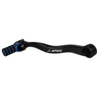 Image of GPF652 ELITE BKBU - Apico Elite Gear pedal For KTM SX 125/250/300 2023-2025, Husqvarna TC/TX 125/250/300 2023-2025 Black/Blue