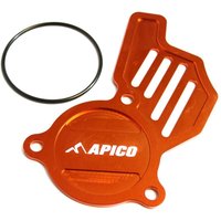 OPC KTM 3 OR - Apico Oil Pump Cover For KTM SXF450 & Husqvarna FC450 2016-2022, EXC-F/FE 450/501 2017-2023, Gas Gas MC450F/EX450F 2021-2023 Orange