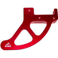 DISC GUARD KTM RD - Apico Rear Brembo Brake Disc Guard For KTM SX/SXF 2004-2023, Husqvarna FC 2004-2023, KTM EXC/EXC-F 2004-2023, Husqvarna TC 2004-2023, TE/FE 2011-2018, Gas Gas MC/MC-F 2021-2023 Red
