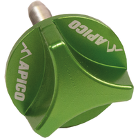 Image of AFB 35MM GN - Apico 35mm CNC Air Filter Bolt For Kawasaki KXF250 2021-2023, KXF450 2019-2023, KX 250/450XC 2021-2023 Green