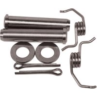 FPP SET KAW 2 - Apico Foot Peg Pin & Spring Set For Kawasaki KX 125/250 1991-1996, KX500 1988-2004