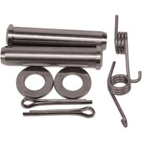 FPP SET SUZ 1 - Apico Foot Peg Pin & Spring Set For Suzuki RM 125/250 1992-2002, RMX250 1989-1999, DRZ400 2000-2020