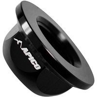 AT AXLENUT BLACK - Apico Rear Wheel Axle Nut For Beta Rev/Evo 125-300 2004-2022 Black
