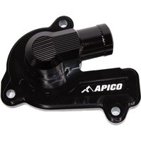 Image of WPC KTM 6 BK - Apico Water Pump Cover For KTM/Husqvarna SXF/FC/FX 250-350 2023-2025, EXC-F 250/350 & FE 250/350 & Gas Gas MC-F/EC-F/EX-F 250/350 2024-2025 Black