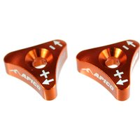 FORK ADJUSTER KTM OR - Apico Fork Adjuster Set For KTM/Husqvarna/Sherco/Gas Gas WP Forks 2006-2023 Orange