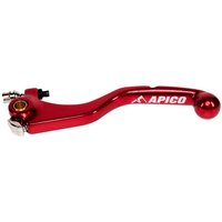 LEC13 ELITE RD - Apico Elite Clutch Lever For Honda CRF450R 2021-2023, CRF450RX 2021-2023 Red