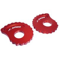 AT SNAILCAM RD - Apico 17mm Trials Snail Cams Red