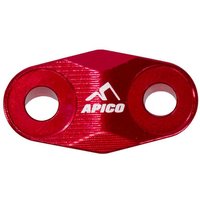BHC KTM 1 RED - Apico Brake Hose Clamp For KTM SX 60/65 & Husqvarna TC50/65 & Gas Gas MC 50/65 2019-2025 Red