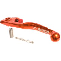 LEC53 ELITE+ADJ OR - Apico Brembo Elite Clutch Lever For KTM SX 125/150 2016-2025, SXF250 2007-2025, SXF350 2011-2025 Orange