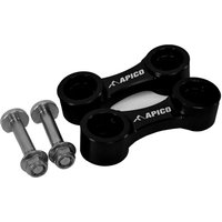 AT DBL BETA EVO 09 BK - Apico Rear Dog Bone Linkages For Beta Evo 125/200/250/300 2009-2024 Black
