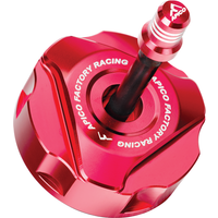 Image of FUELCAP GAS 1 RD - Apico Alloy Fuel Cap For Gas Gas EC/XC250/300 2018-2020 Red