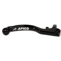 Image of LEB90 ELITE BK S - Apico Elite Brake Lever For AJP 2 Hole Trials Applications Black Short