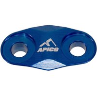 BHC KTM 1 BLU - Apico Brake Hose Clamp For KTM SX 50/65 & Husqvarna TC 50/65 & Gas Gas MC 50/65 2019-2025 Blue
