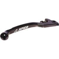 LEB92 ELITE BK - Apico Elite Forged Brake Lever Trials Grimeca With Adjuster Black