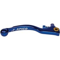 LEB91S ELITE BU - Apico Elite Forged Brake Lever Trials Braktec Short With Adjuster Blue