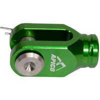 RBC-06 GREEN - Apico Rear Brake Clevis For Kawasaki KX 80/85 1998-2023, KX125 2003-2008, KX250 2003-2004, Suzuki RM 80/85 1998-2023, RM 125/250 2001-2008 Green