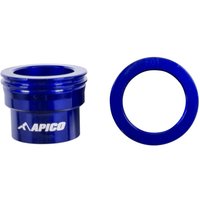 WSF HUSKY 2 - Apico Front Wheel Spacers For Husqvarna TC/FC 125-450 2015-2025, TE/FE 125-501 2016-2025 Blue