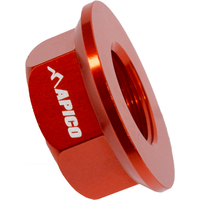 AT AXLENUT 1 OR - Apico Rear Wheel Axle Nut For Montesa 4RT, 315R, 300 RR, 301RR, 4-Ride 1997-2022 Orange