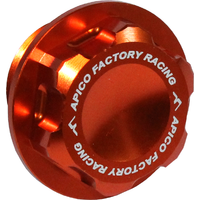 AXNUT F1 OR - Apico Axle Nut Front M24 X 1.5 For KTM SX/SXF & Husqvarna TC/FC 2003-2014, EXC/EXC-F & TE/FE 125-701 2003-2015 Orange