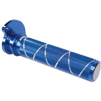 THR.SLEEVE17ALU BLU - Apico Alloy Throttle Sleeve For KTM SX85 & Husqvarna TC85 2018-2025, Gas Gas MC85 2021-2023, SX/TC 125/250 2017-2022, MC 125/250 2021-2023, EXC/TE 125/250/300 2017-2019 Blue