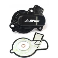 WPC KTM 3 BK - Apico Water Pump Cover For KTM SXF450 & Husqvarna FC 450 2016-2025, EXC-F/FE 450-501 2017-2025, Gas Gas MC-F/EX-F 450 2021-2025 Black