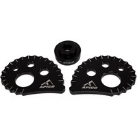 Image of AT SNAILCAM W/S BK OS - Apico 20mm Oversize Snail Cams With Spacer Black