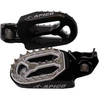 FPP PRO STARK BK - Apico Pro Bite Foot Pegs For Stark Varg 2023-2025 Black