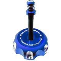 FUELCAP KTM 3 BU - Apico Alloy Fuel Cap For KTM SX 125-525 2000-2006, EXC 125-525 2000-2007, KTM SX50 & Husqvarna TC50 & Gas Gas MC50 1997-2023 Blue