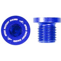 AT PLUGCL GAS/SHE BU - Apico Clutch Oil Filler Plug For Gas Gas & Sherco 2002-2023, Jotagas & Ossa 2011-2016, Scorpa 2010-2023 Blue