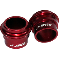 WSF BETA 1 - Apico Front Wheel Spacers For Beta RR 125/250/300 2013-2023, RR 350/390/430/480 2010-2023 Red