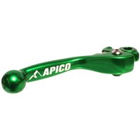 LEB33 ELITE GN - Apico Elite Brake Lever For Yamaha YZ 125/250 2008-2025, YZF250 2007-2025, Kawasaki KXF250 2013-2020, KXF450 2013-2018 Green