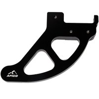 DISC GUARD GAS BK - Apico Rear Braktec Brake Disc Guard For Gas Gas EC/EC-F 250/350 2021-2023, Husqvarna TE 150/300i 2022-2023, FE 250-501 2022-2023 Black